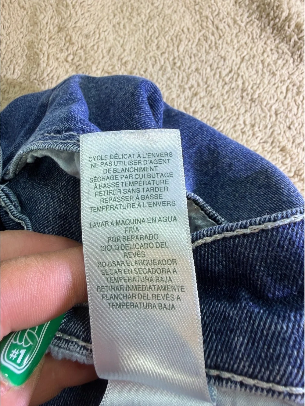 True Religion Ricky Relaxed Straight Jeans Men's Size 36 Blue Denim Actual 40x32